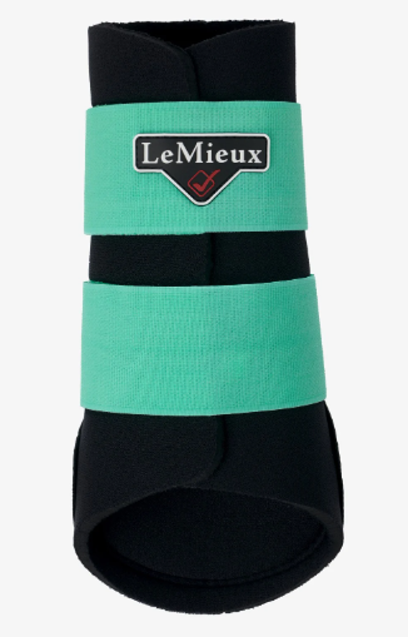 LeMieux Grafter Brushing Boots Mint-2